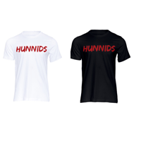HUNNIDS "RED PAINT" TEES