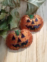 Image 5 of Sparkly Pumpkin Brooch