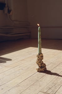 Image 2 of sand and stone candle holder 