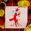 Illustration collection automne "le Renard"  