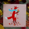Illustration collection automne "le Renard"  