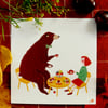 Illustration collection automne  "la dinette "