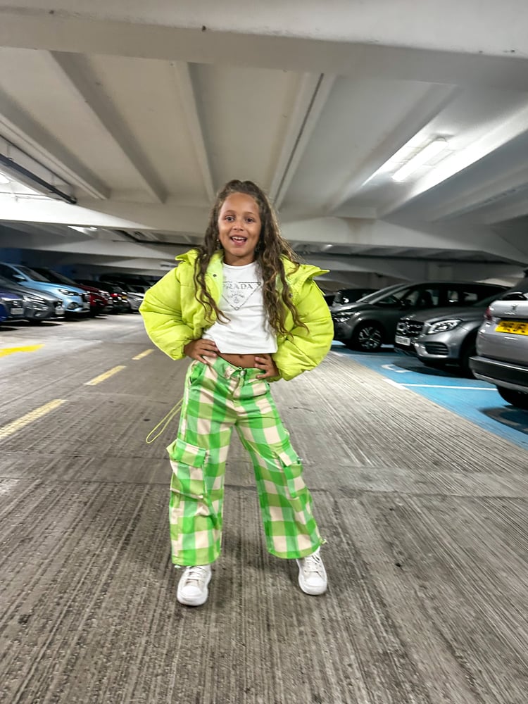 Image of Mellisa Plaid Trousers