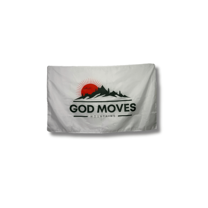 Image of God Moves Mountains Flags