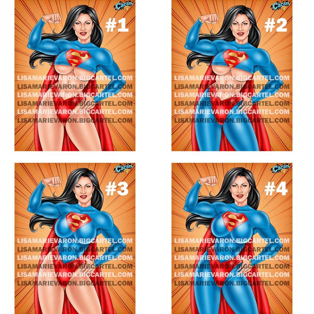 Invicta Superman Watch + 4 Free Signed Superwoman 8x10s + Free Kiss Card + Free Plush Toy