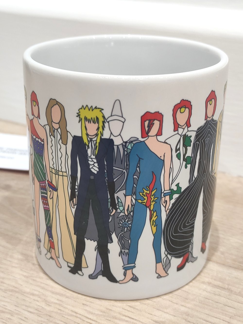 David Bowie Fashion Mug