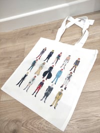 Image 2 of David Bowie Fashion Tote Bag