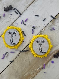 Image 1 of Halloween Clown earrings 