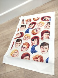 Image 2 of 'Fabulous Bowie' David Bowie Tea Towel