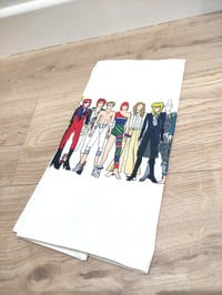 Image 2 of David Bowie 'Fashion' Tea Towel