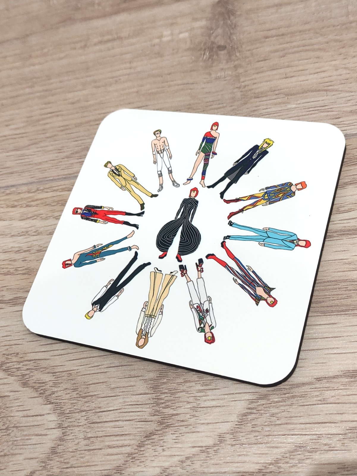 Fashion David Bowie Coaster | BowieGallery