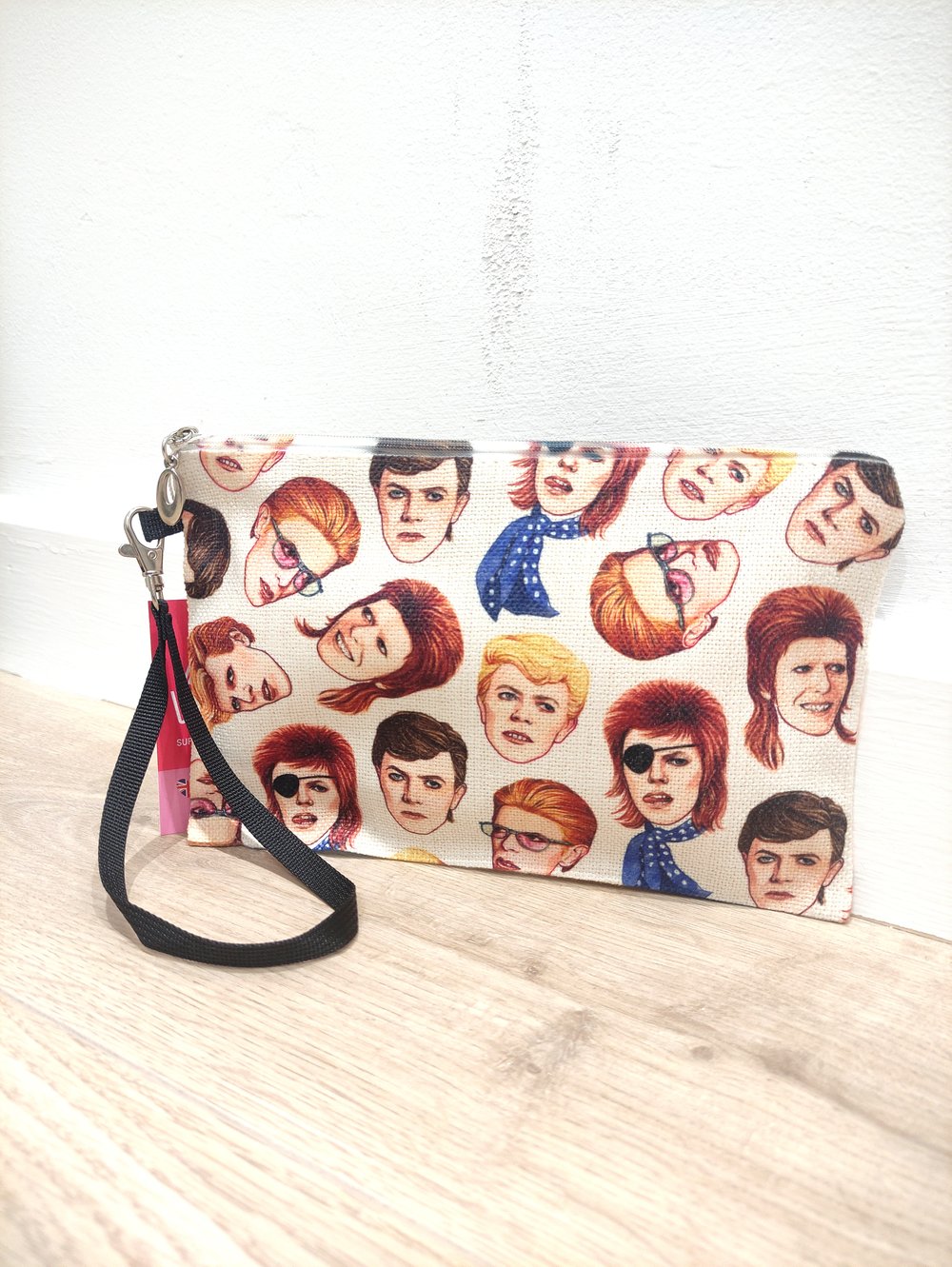 Fabulous David Bowie Cosmetics Bag
