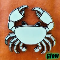 Image 1 of Ghost Crab Pin
