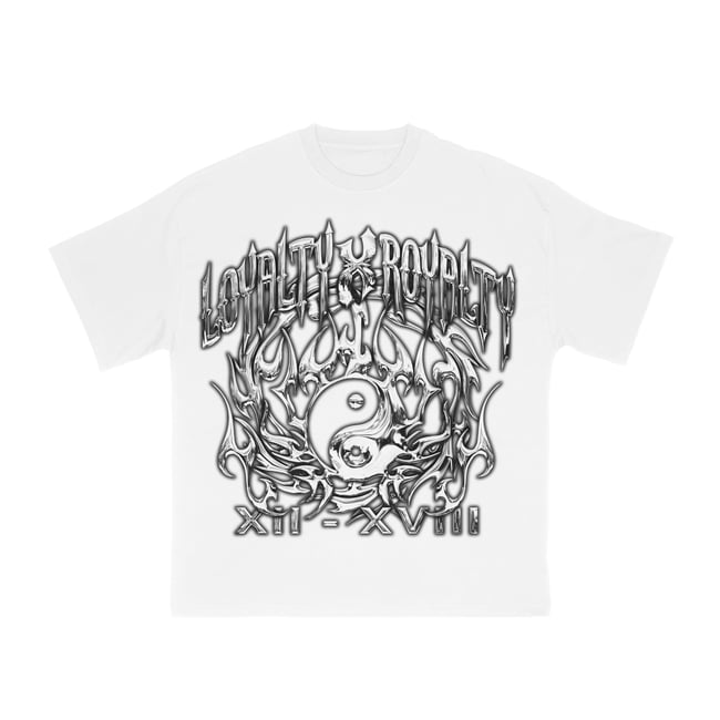 White Yin & Yang Shirt