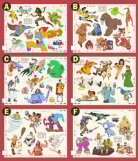 Image 2 of Jumbo Sticker Sheets (Vinyl): 8.5 x 11