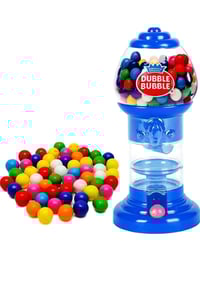 Dubble bubble gum all machine (includes gumballs)