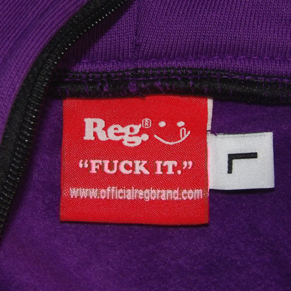 Reg. Brand “Grimey” Full-Zip Hooded Sweatshirt