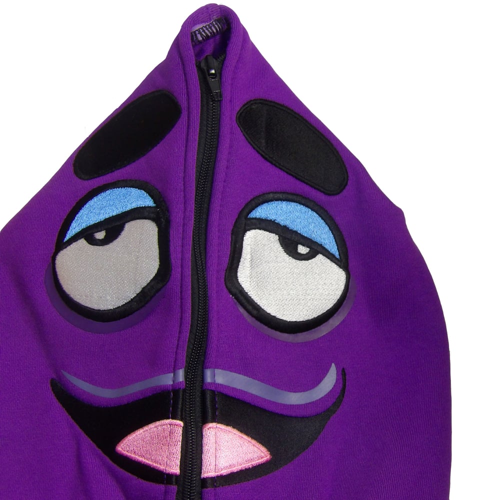Reg. Brand “Grimey” Full-Zip Hooded Sweatshirt