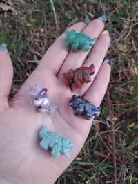 Image 2 of Mini Dinosaur carvings 