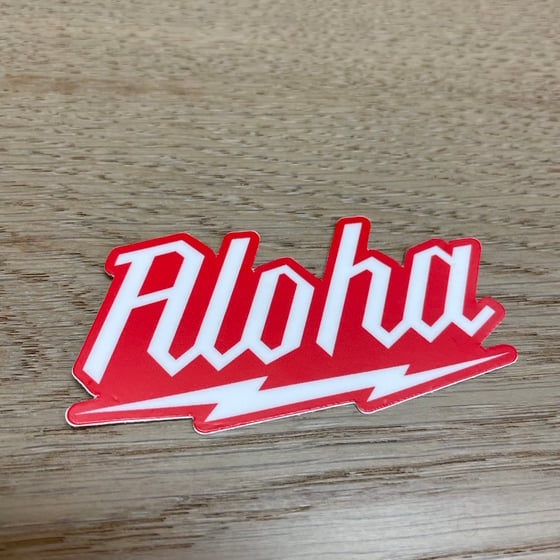 Image of Aloha Waukee 4'' Vinyl Sticker