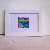 Image 2 of Framed Original Enamel Art Piece (HW001)