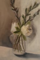 Image 1 of Nature morte aux fleurs  dans une cruche en verre