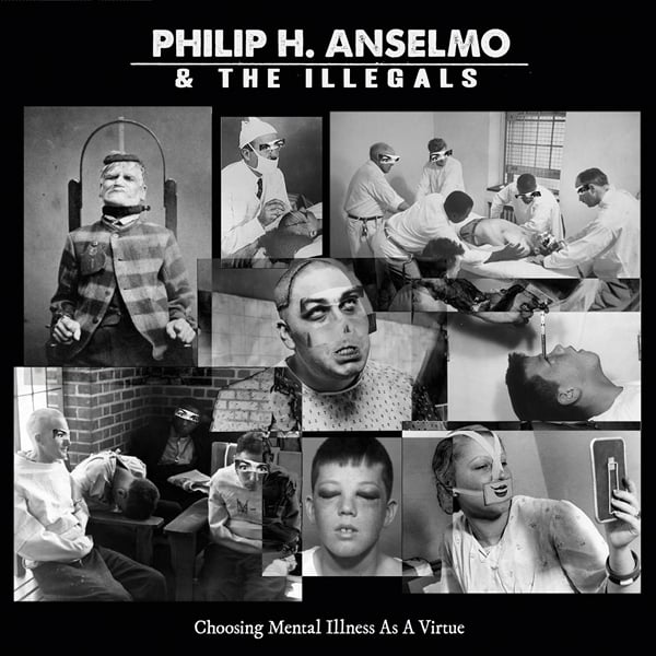 Image of PHILIP H. ANSELMO & THE ILLEGALS - CHOOSING MENTAL ILLNESS AS A VIRTUE - EXCLUSIVE PURPLE VINYL LP