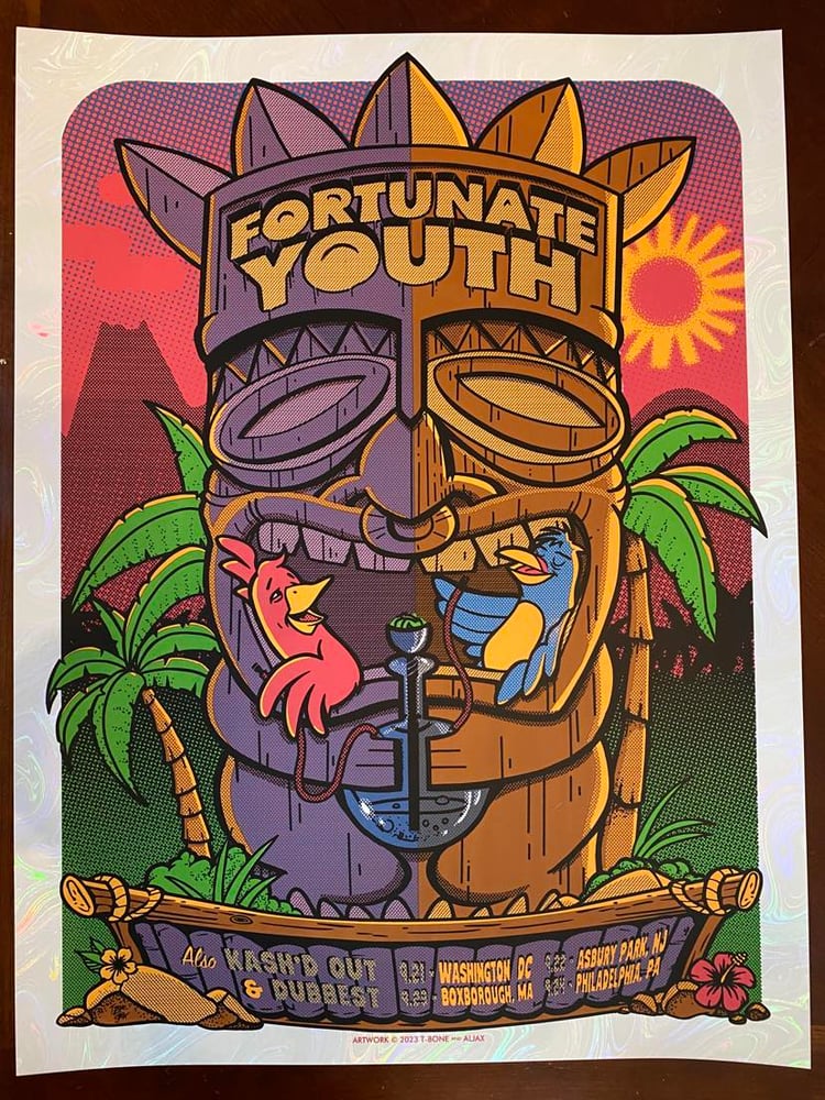 Image of Fortunate Youth - White Foil