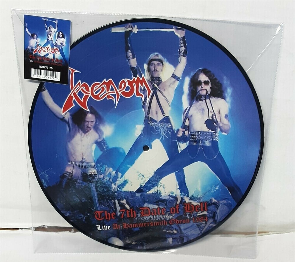 Image of VENOM - THE 7TH DATE OF HELL - LIVE - PICTURE DISC LP