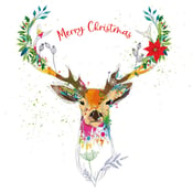 Image of Merry Christmas Deer  Christmas Cards