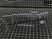 Image 5 of HDM+EX 1/100 Sniper Rifle w/ Optional Hand Set [EX-03]
