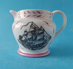 Ship and ship's cat jug