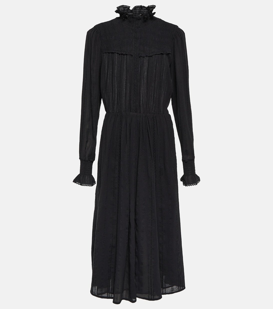 Image of ISABEL MARANT ÉTOILE IMANY COTTON DRESS