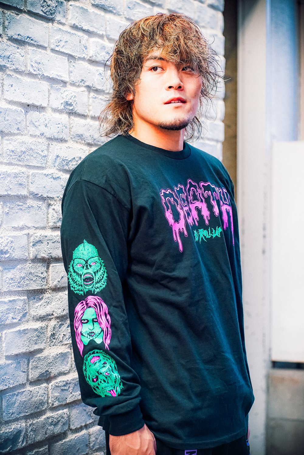 "HALLOWEEN" LONG SLEEVE TEE