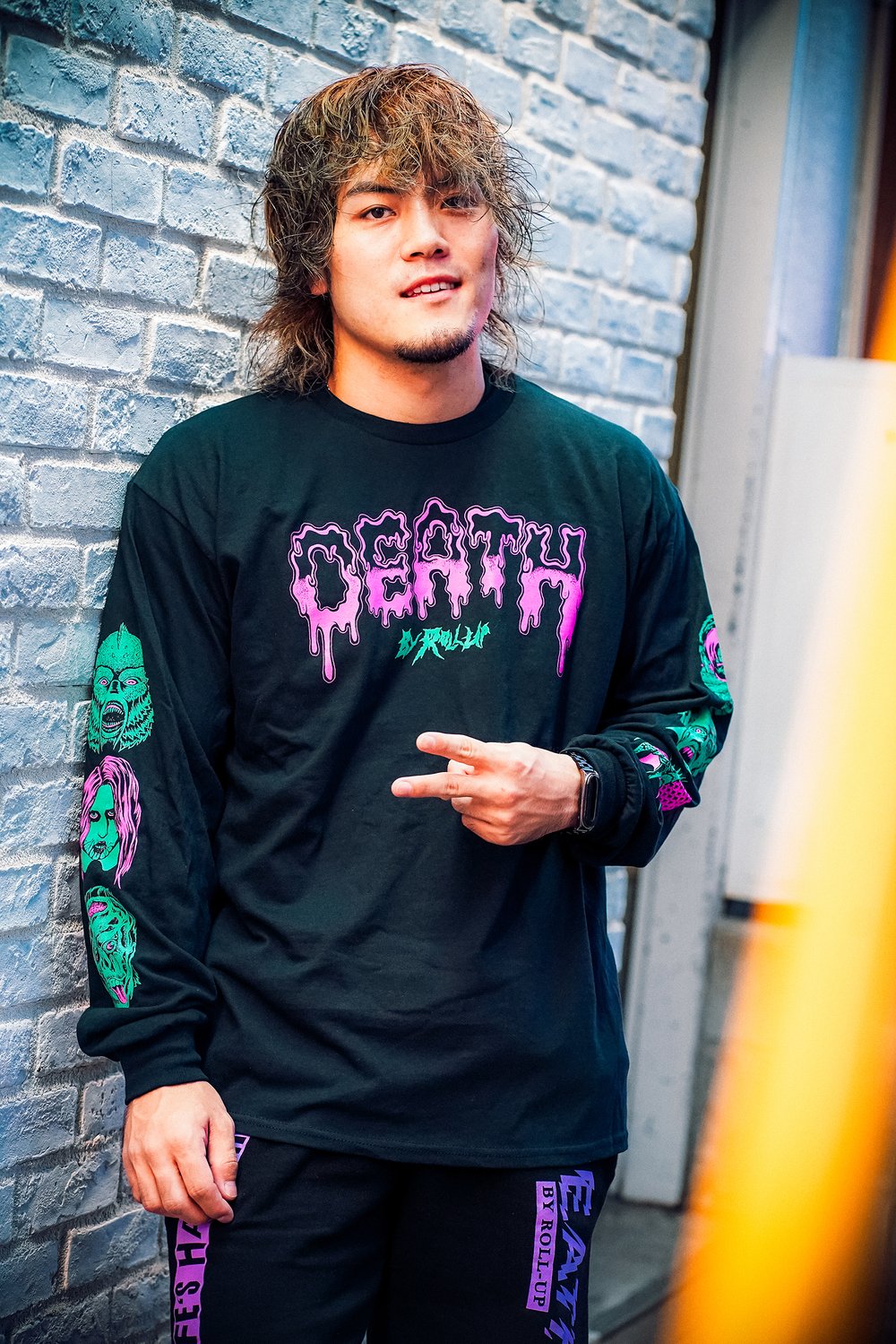 "HALLOWEEN" LONG SLEEVE TEE