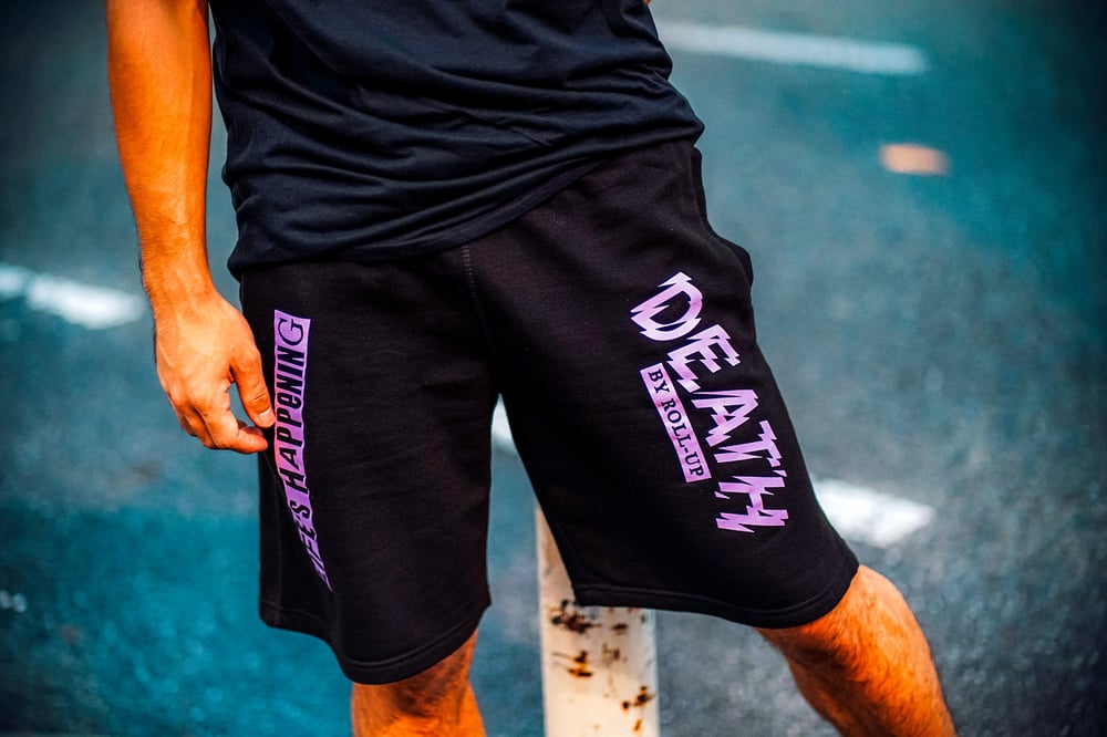 "LIFE'S HAPPENING" SHORTS