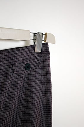 Image of Pantalone flare di lana