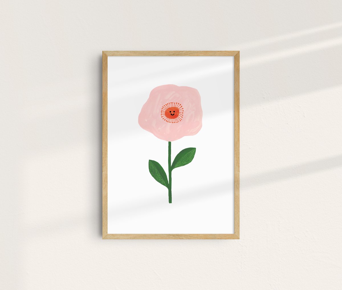Image of Happy Flower Print