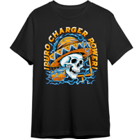 LA Chargers "Puro Charger Power" Mexican Skull T-Shirt