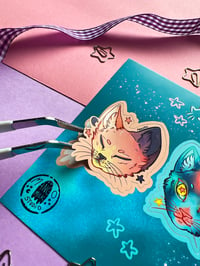 Image 3 of Space Kittens - Sticker Set