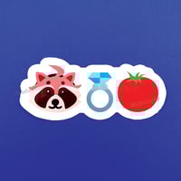 SuleMio Gundam Witch From Mercury Emoji Vinyl Waterproof Sticker