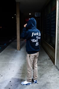 Image 3 of FIYTB NAVY HOODIE w/ 3D PUFFPRINT 