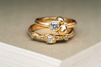 Image 1 of Blossom ring- 5 diamond 