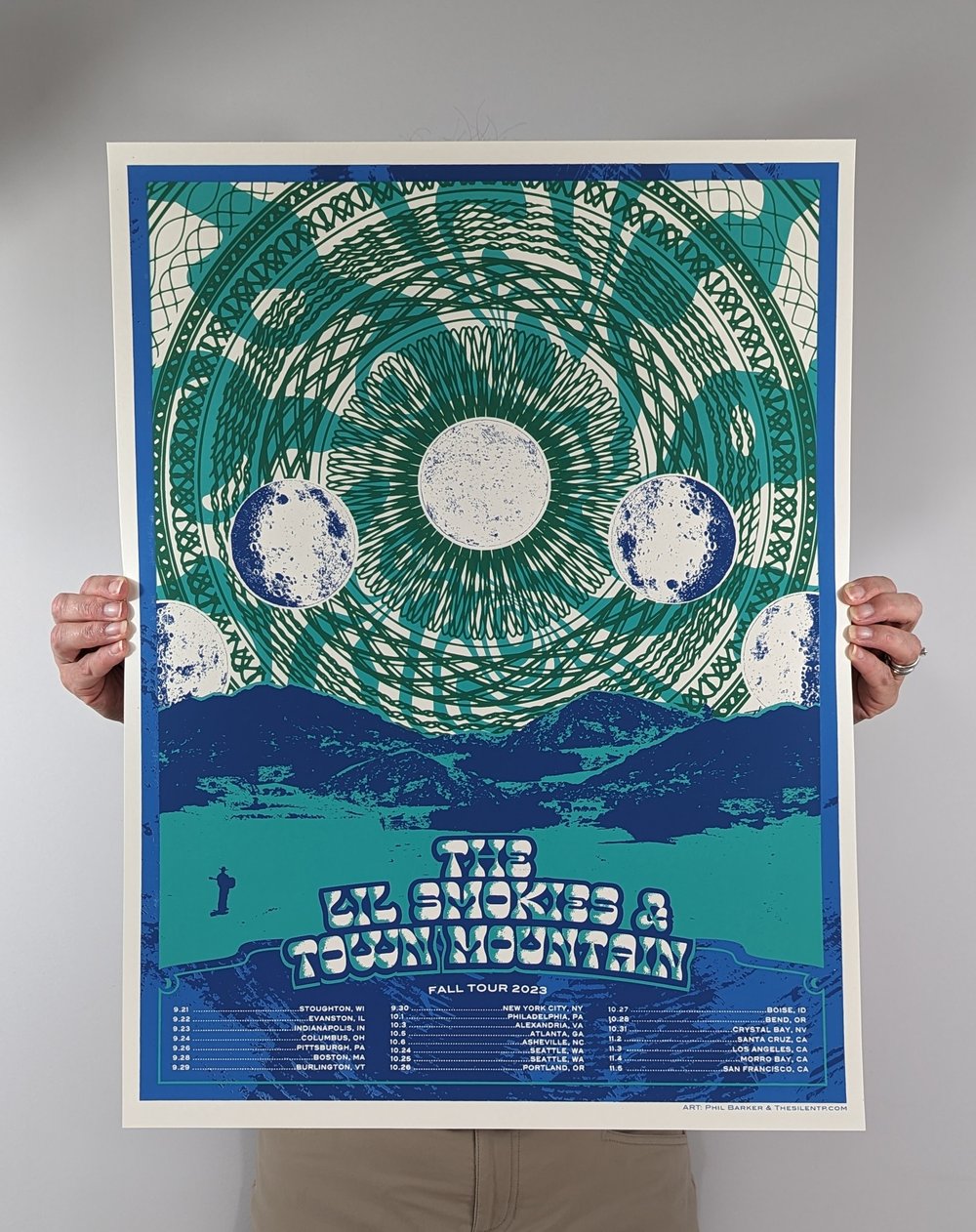 Town Mountain & The Lil Smokies Tour Poster