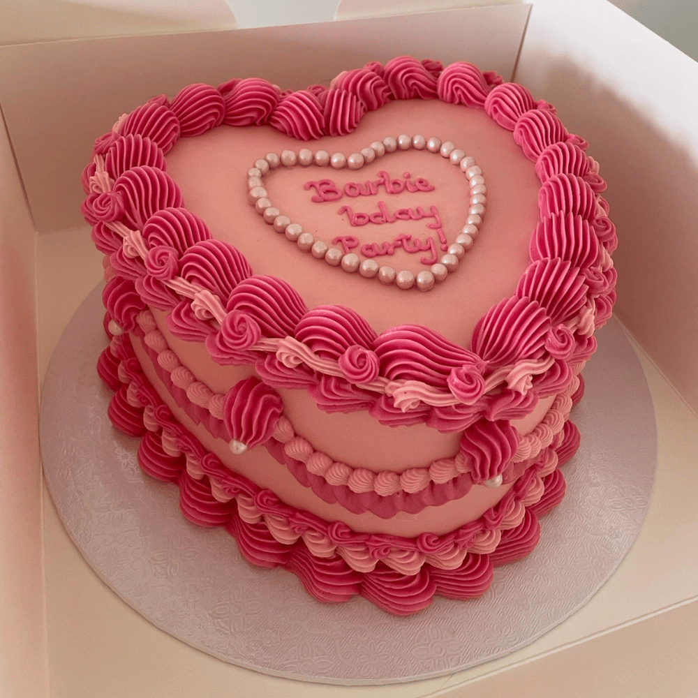 Image of Rose Swirls Cake