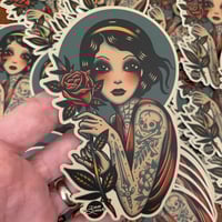Image 1 of Rose Girl - Sticker