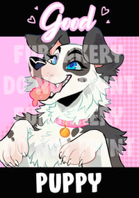 Image 1 of Good Puppy Badge