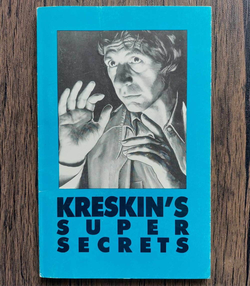 Kreskin’s Super Secrets, by The Amazing Kreskin - Plus Bonus