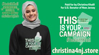 Christina4NJ- This is Your Campaign Limited Edition Portrait Sweatshirt