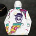 Purple Skull & Pizza Men’s Windbreaker  Image 2